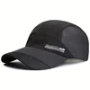 1pc Breathable Mesh Baseball Cap, Quick-Dry Polyester Sports Hat for Fishing Golf Sun Protection,  Breathable Fishing Golf Cap 5