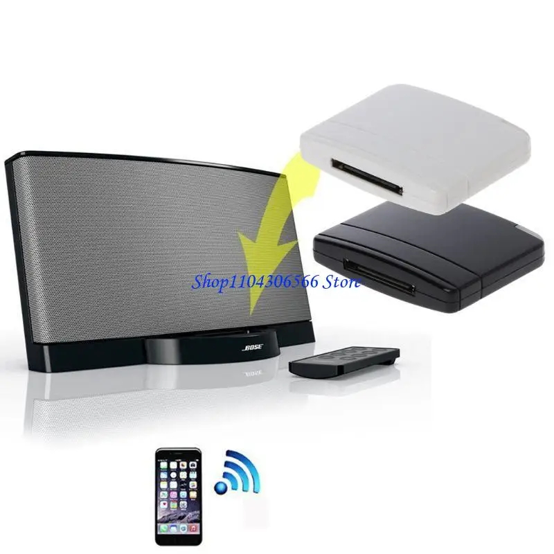 【Exclusive Online Deals】 02DD Premium 30 Pin Bluetooth-compatible 2.0 Adapter for