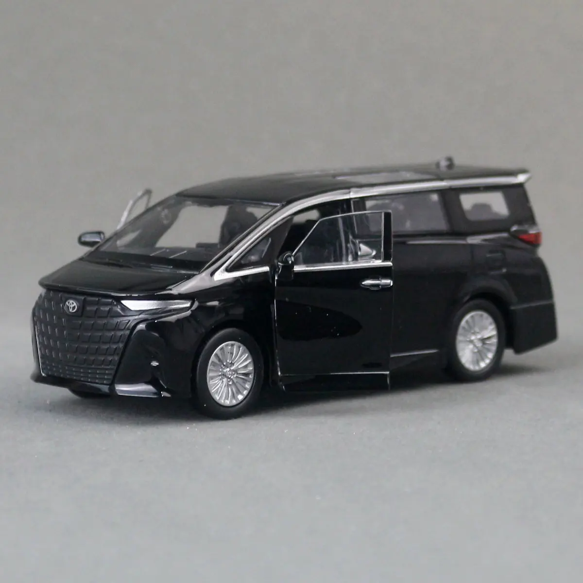 1/36 Toyota Alphard MPV Toy Car For Children Welly Diecast Vehicle Miniature Pull Back Free Wheels Collection Gift For Boys - 6