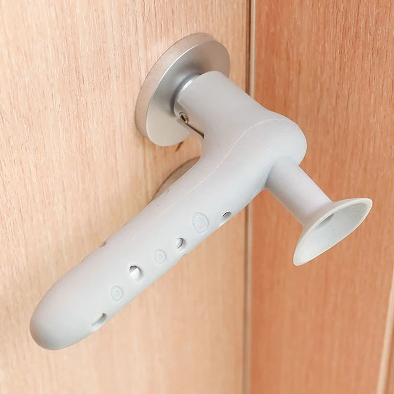 door knob covers door handle covers Silicone Door Handle Protective Cover Anti-collision Baby Doorknob Protect Door Knob Cup Safety Cover Noiseless
