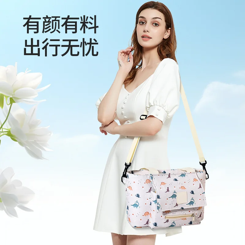 Fashionable Mummy Bag Baby Diaper Bag Stroller Accessories Universal Stroller Organizer Bags Bottle Holder Baby Pram Storage Bag