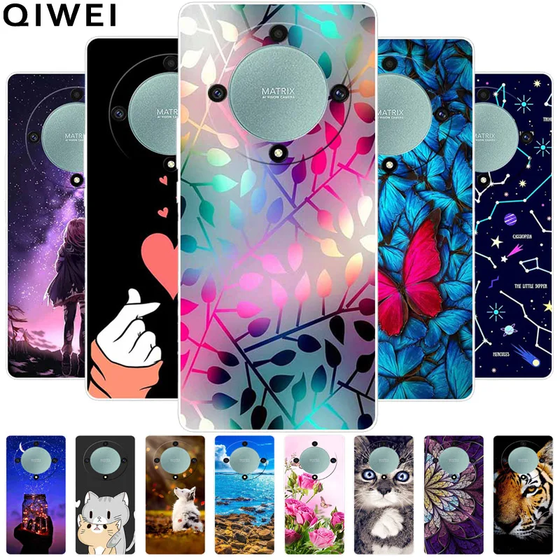 For Honor Magic 6 Lite Case Honor Magic6 Lite Cover Funda Capa Cases Soft  TPU Silicone Coque Back Cover Honor Magic 6 Lite 5G