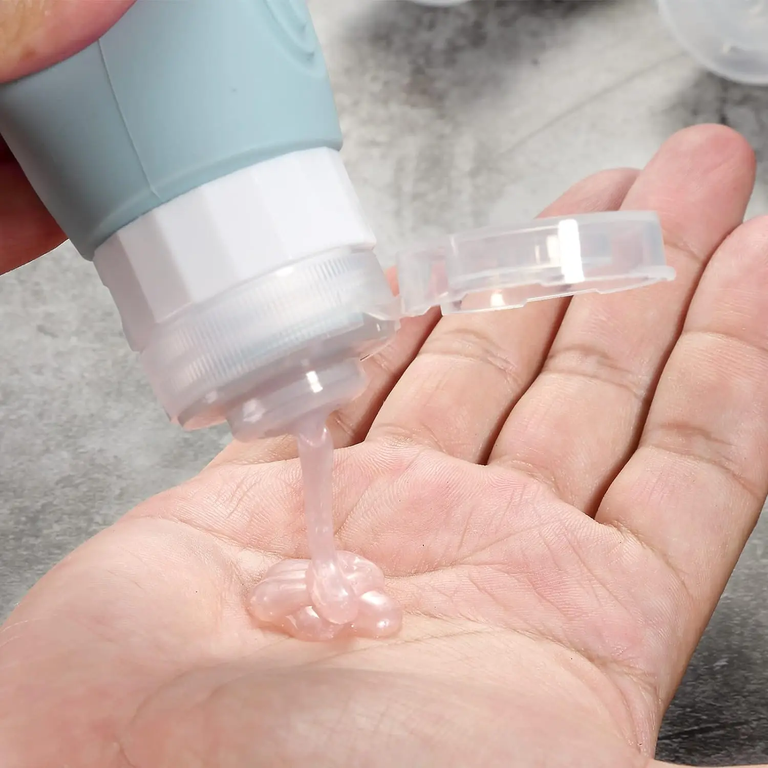 Travel Bottles for Toiletries Tsa Approved 3oz Travel Size Containers BPA Free Leak Proof Refillable Liquid Silicone
