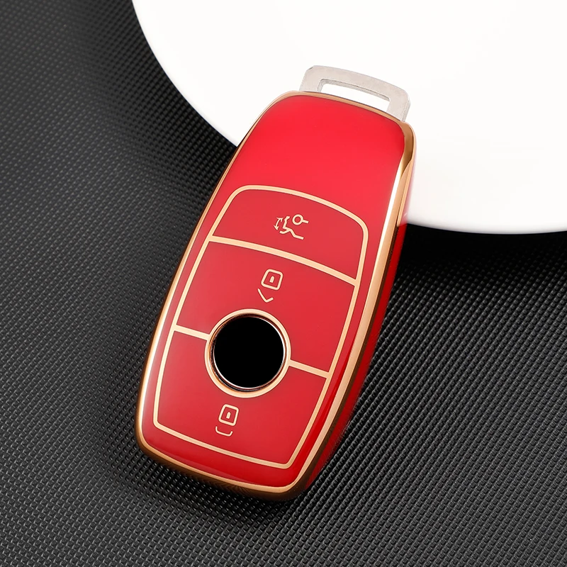 2 3 4 Buttons TPU Car Remote Key Case Cover Shell For Mercedes Benz A C E S G Class GLC CLE CLA W177 W205 W213 W222 X167 AMG - 34