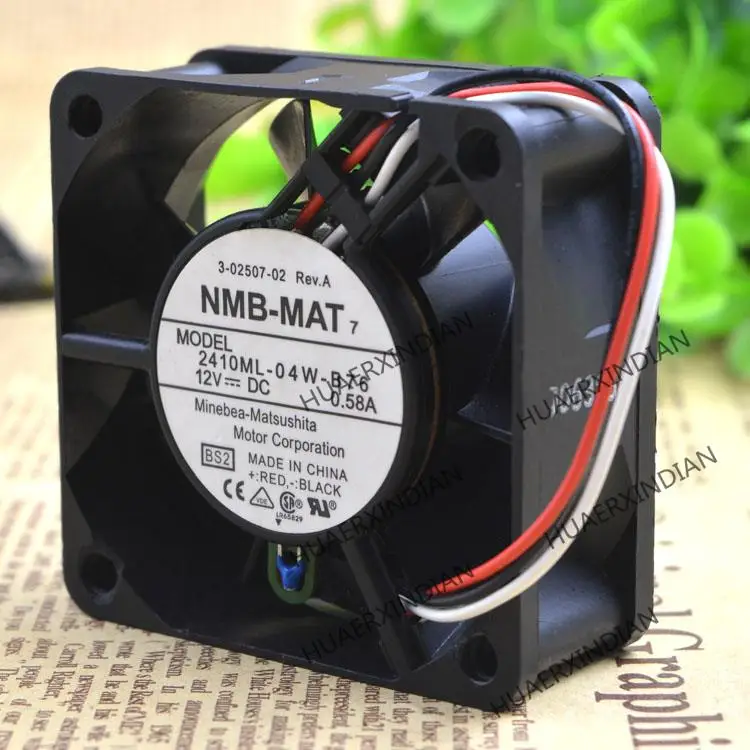 

Новый комплект для сборки охлаждающего вентилятора 2410ML-04W-B76 12 В 0.58A 6025