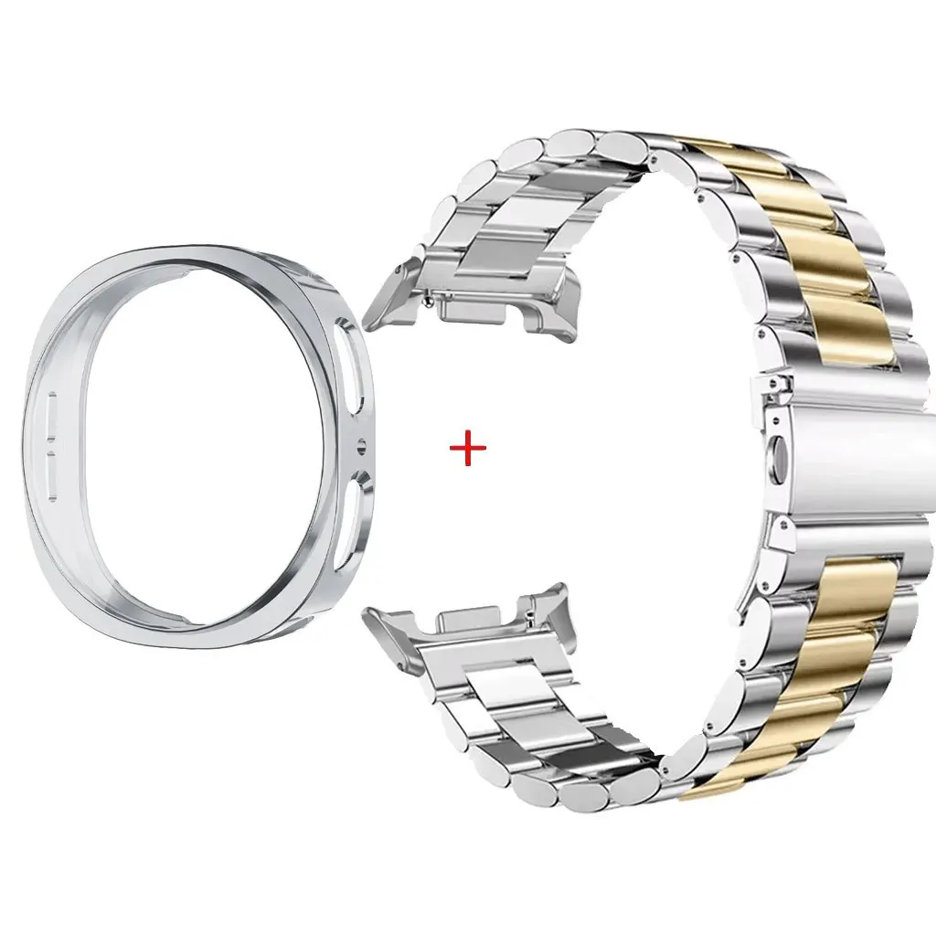 Premium Stainless Steel Strap with Full Coverage Case
