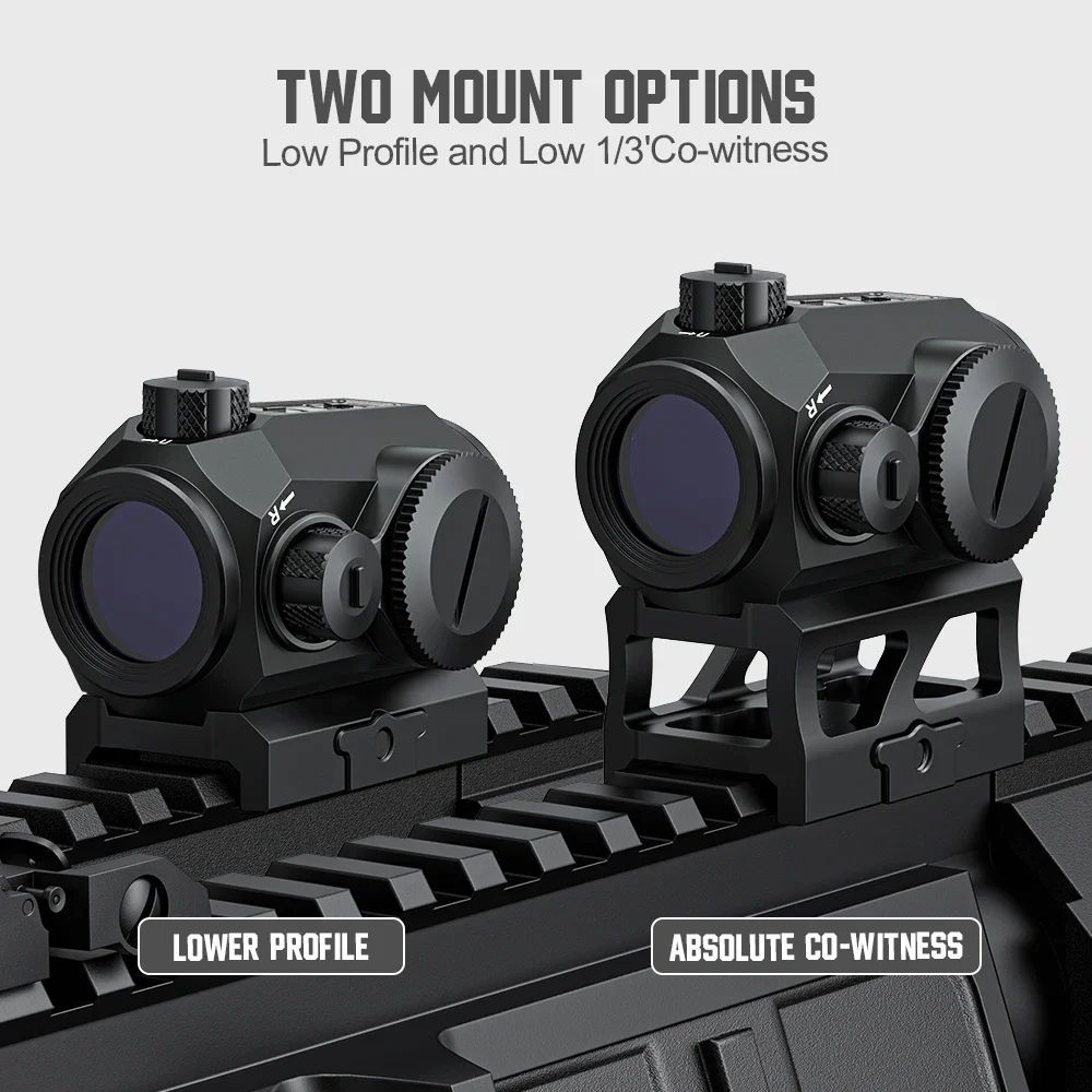 1 MOA red dot sight 1X20mm optical sight used for aiming hunting aiming practice