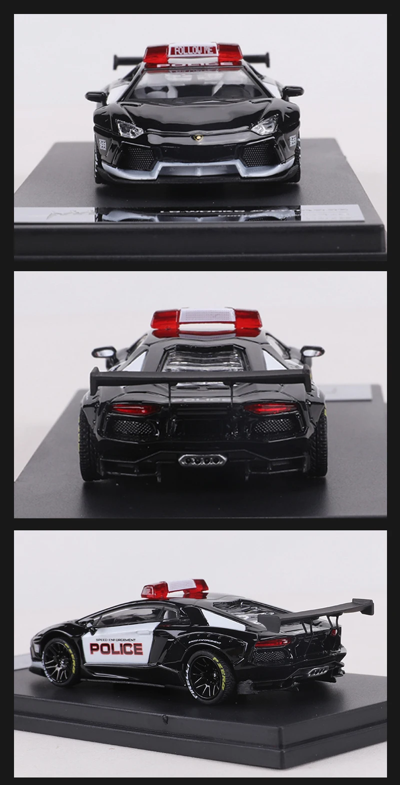 King Model 1:64 LB WORKS Acentador LP700 Alloy Model Car 