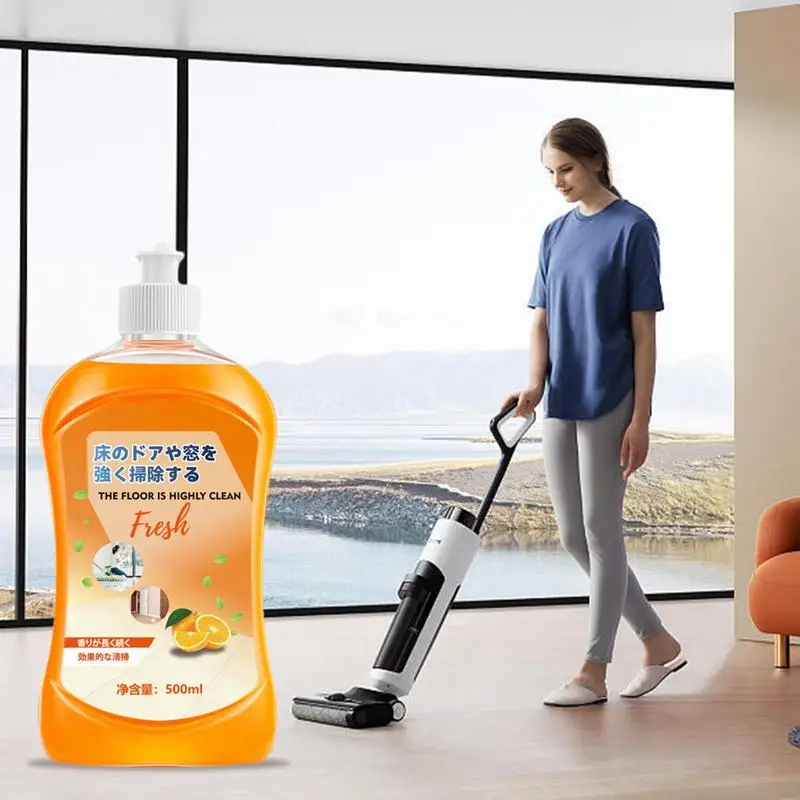 500ml Wood Floor Cleaner Tile Mopping Cleaning Strong Liquid  Decontamination - AliExpress