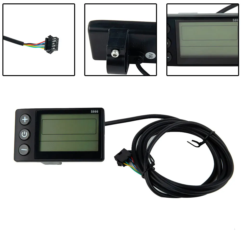 

Brand New E-Bike LCD Display Meter Monitor Mountain Bike Bicycle UART Protocol Waterproof E-Scooter Electric Bike