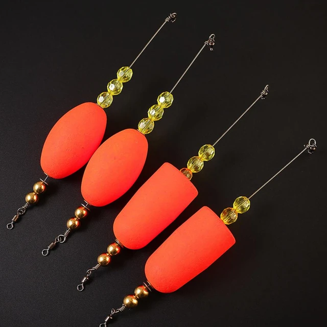 1 Set Fishing Popping Corks Bright Color Reusable Saltwater