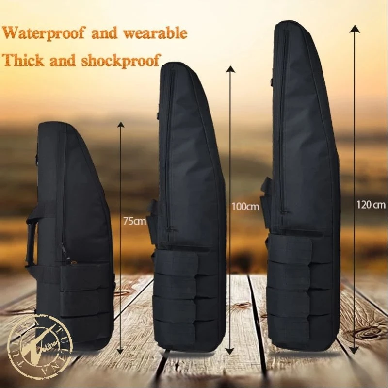 

70CM/98CM/118CM Shooting Hunting Bag Tactical Gun Bag Army Airsoft Rifle Case Gun Carry Shoulder Bag Military Equipment