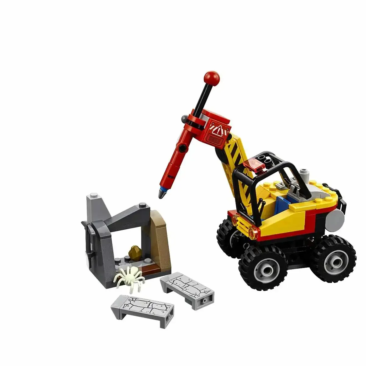 City series Mining Powerful boulder splitter 60185 building block toys Model Creative Boy Adult Holiday Gift