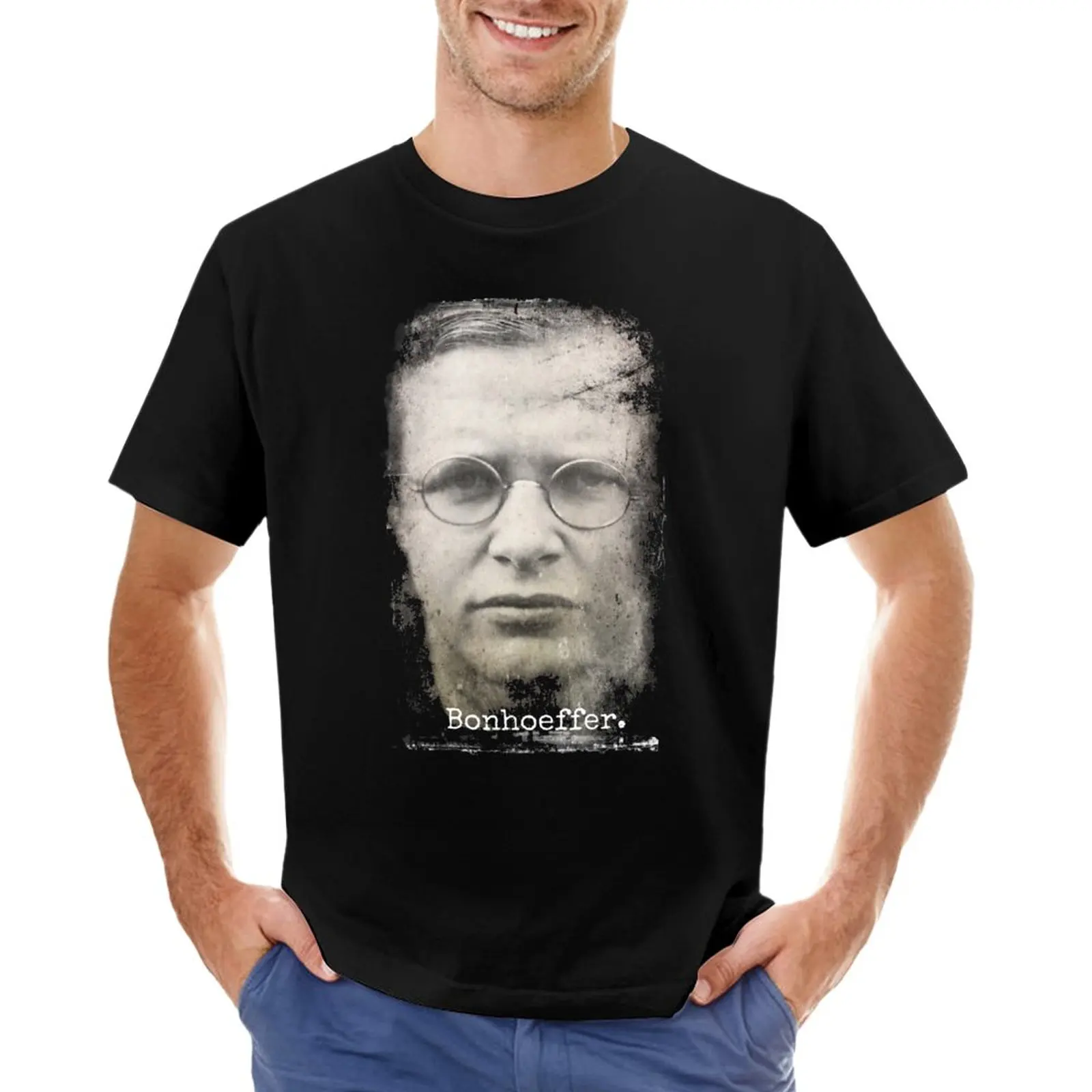 

Dietrich Bonhoeffer T-Shirt customizeds vintage clothes men t shirts