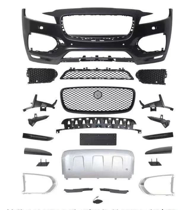 

High Quality Upgrade Body Kit F PACE Old to New Facelift Front Bumper Assembly with Grille