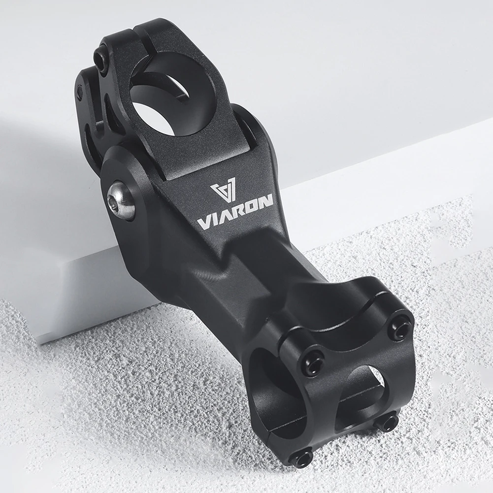 

Bike Suspension Stem Adjustable Bicycle 70% Shock Absorbing Stem 1 1/8in 31.8mm Aluminium Alloy Bike Stem Cycling Accessories