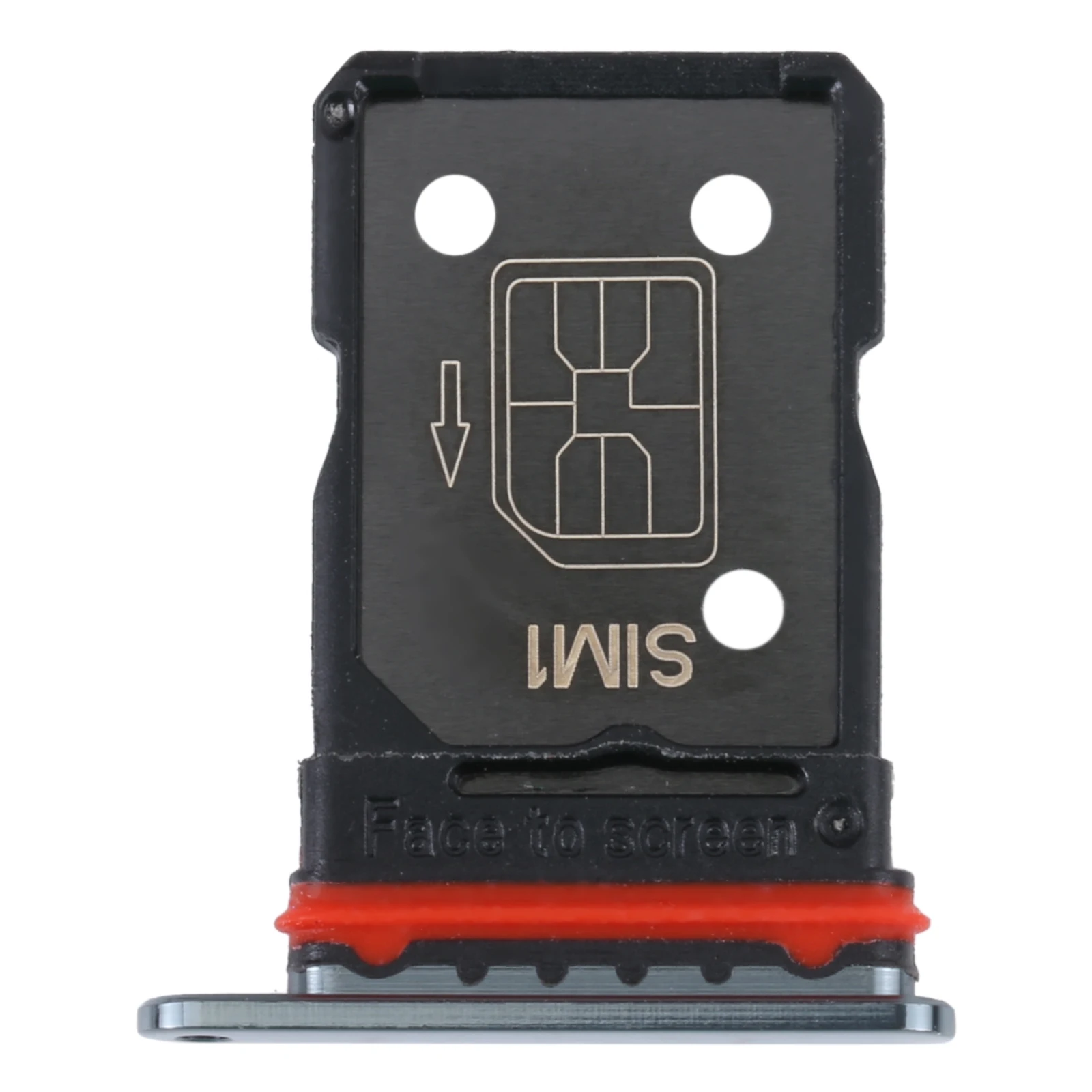 Vassoio Per Sim Card + Vassoio Per Sim Card Per Oppo Find X3 Pedm00 / Find X3 Pro Supporto Per Scheda Sim Cassetto Parte Di Ricambio Per Telefono