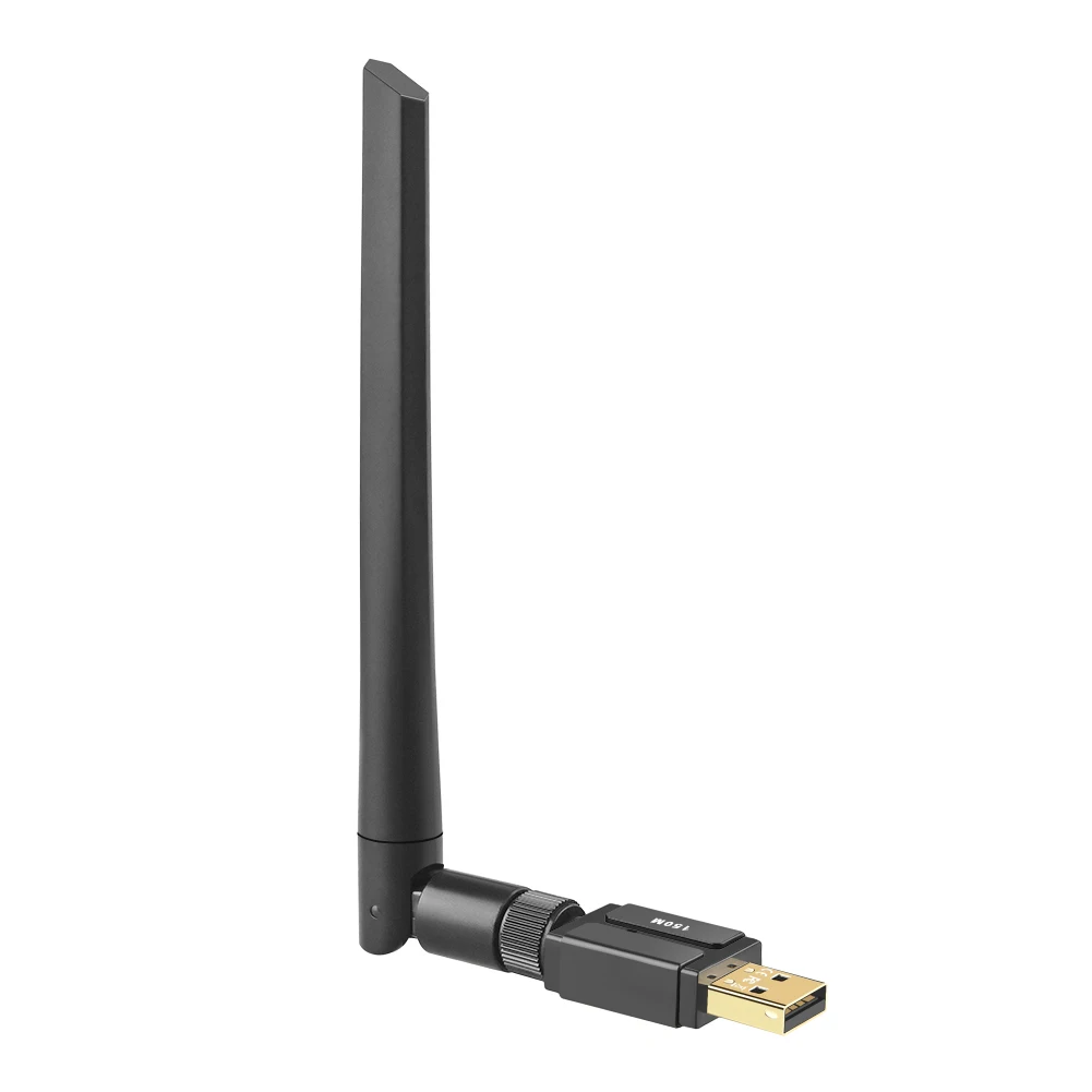 150M USB BT 어댑터, Win11/10/8.1/7 무선 BT 송신기 리시버, PC 스피커 무선 마우스 키보드용 안테나 포함