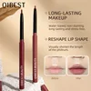 QIBEST Cross-Border Matte Lip Liner Set — 12-Color Assortment, Nude Shades, Waterproof, Lip Contouring Pencils 5