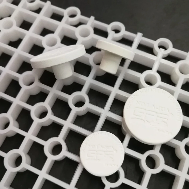 

5-Piece Ceramic Coral Frag Disks Coral Frag Rack Brackets Aquarium Accessories