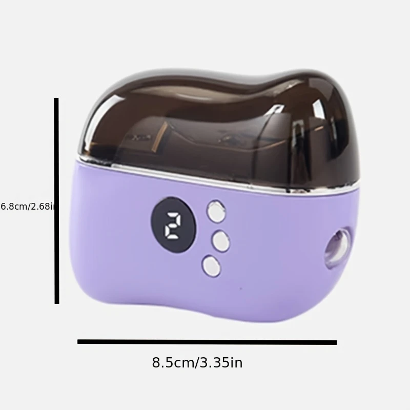 Electric Nail Clipper Grinding and Polishing with Light Automatic Nail Trimmer Rechargeable Nail Cutter Manicure for Baby Adult