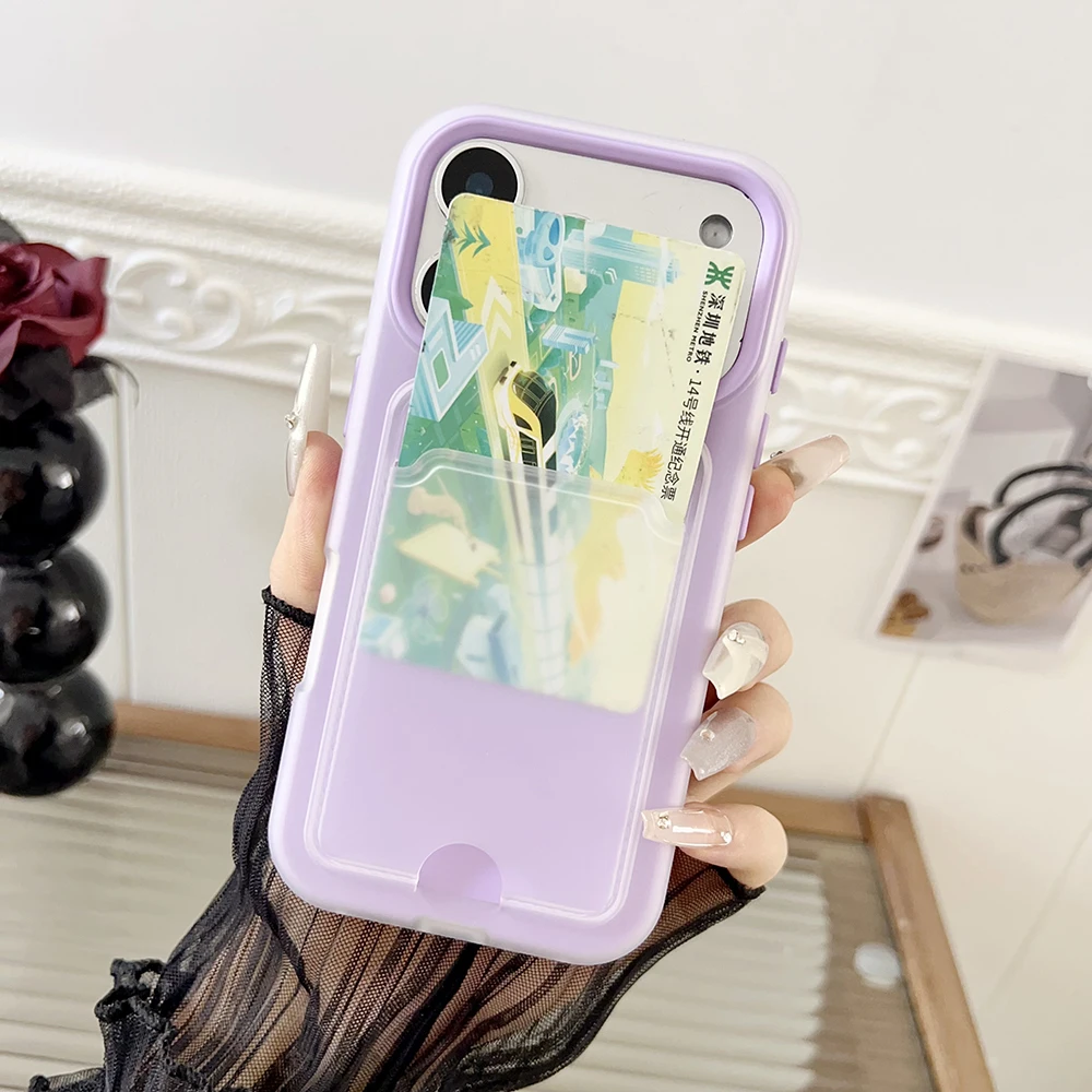 Premium Smartphone Case with Card Slot Holder and Cash Pocket - Soft Microfiber Lining, Durable TPU Cover