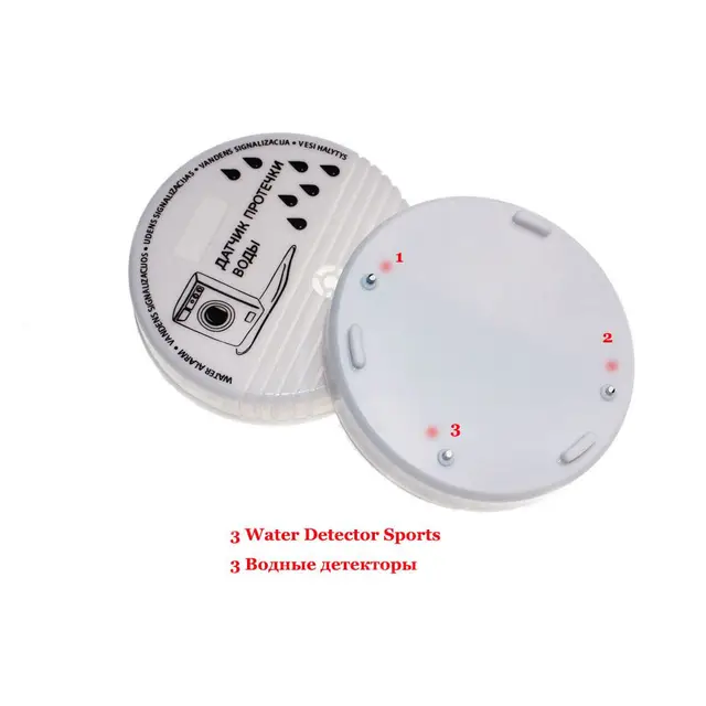 Water Overflow Leakage Alarm Sensor Detector 90Db Water Level Alarm Leak Flood Detection Home Security Alarm System-Y41A 2