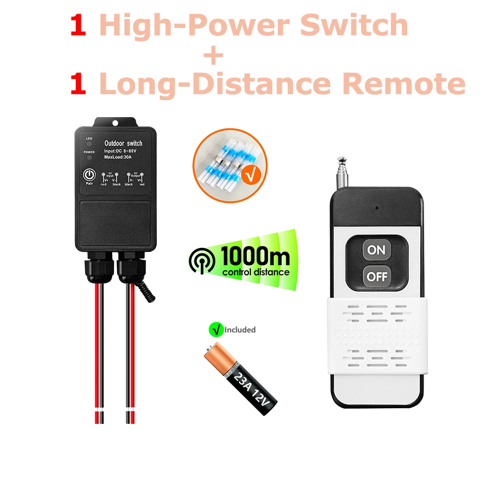 1 Receiver 1 Remote