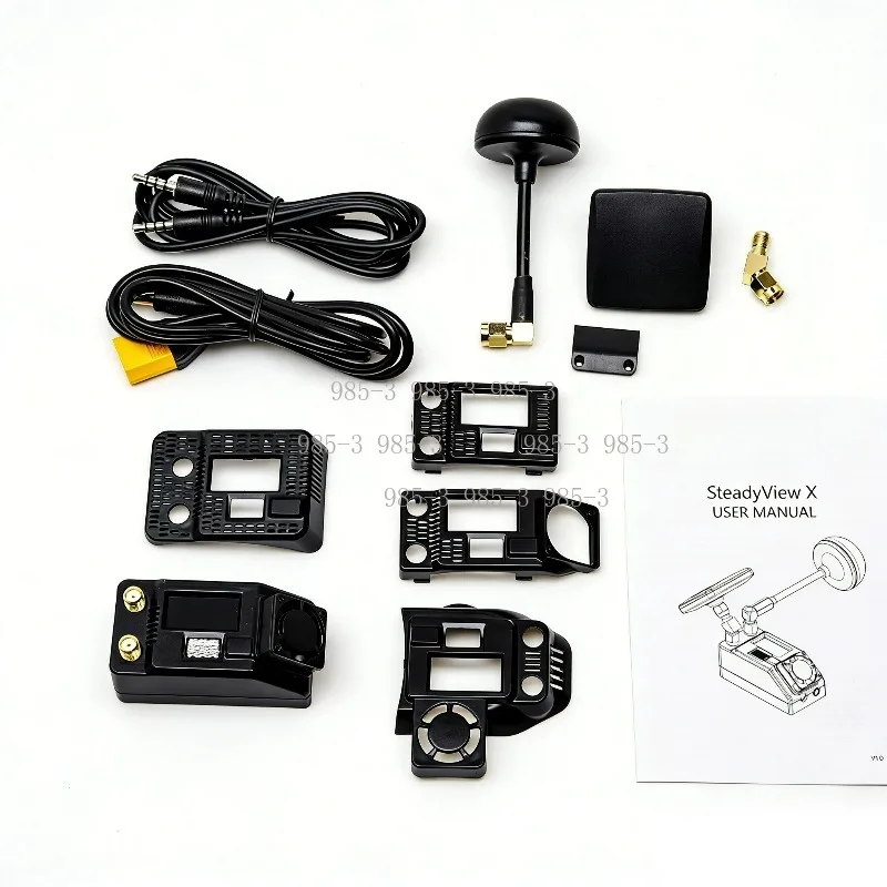SKYZONE SteadyView X FPV Receiver, 4.9G-7.5G Multi-band Video RX with Screen, Compatible with FPV Goggles thumbnail 3