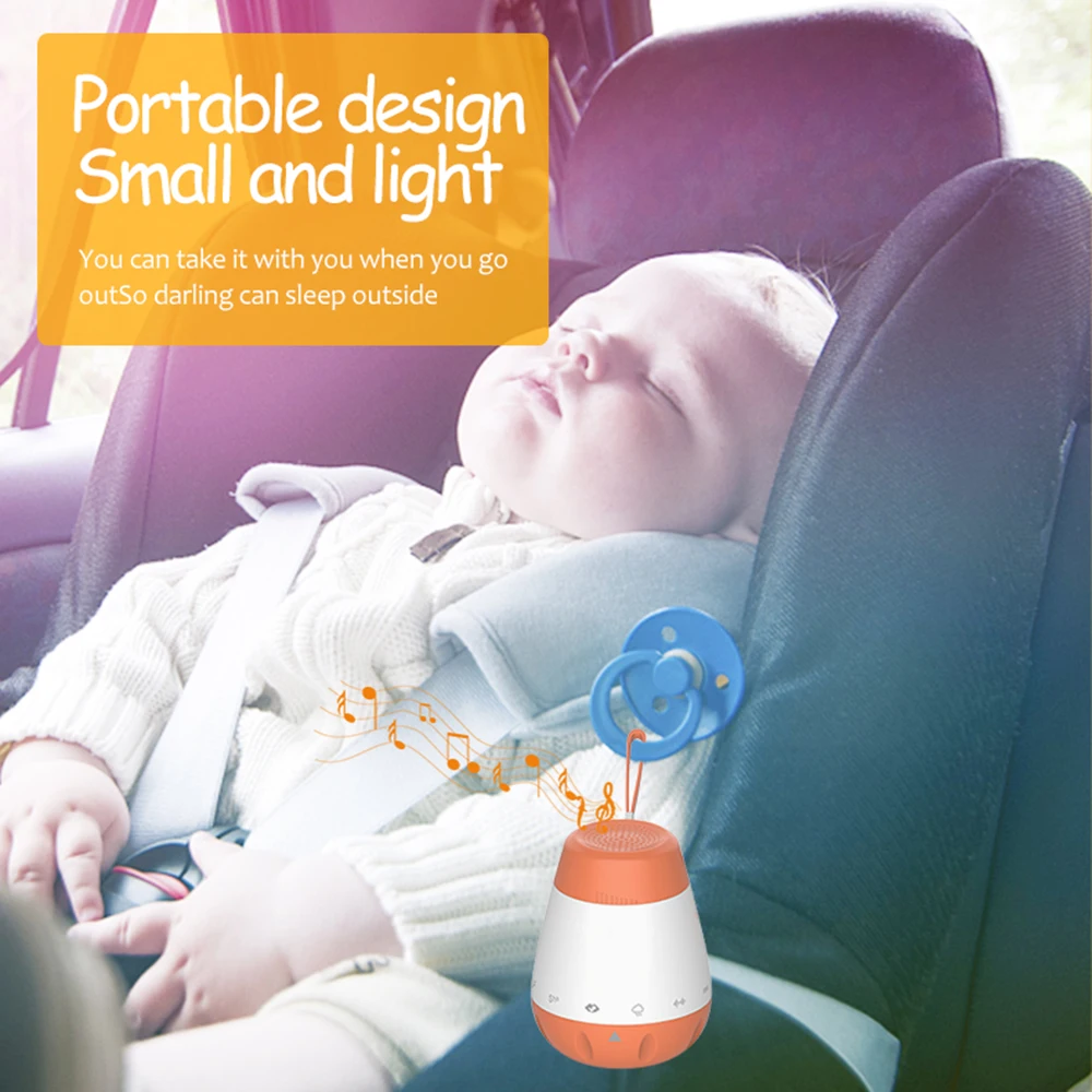 Baby White Noise Machine Smart Music Voice Sensor Infants Bad Sleep Helper Therapy Sound Monitor Generator for Babies Relax Toy Sa3a89b367c5a43c38d54de00b63badeax