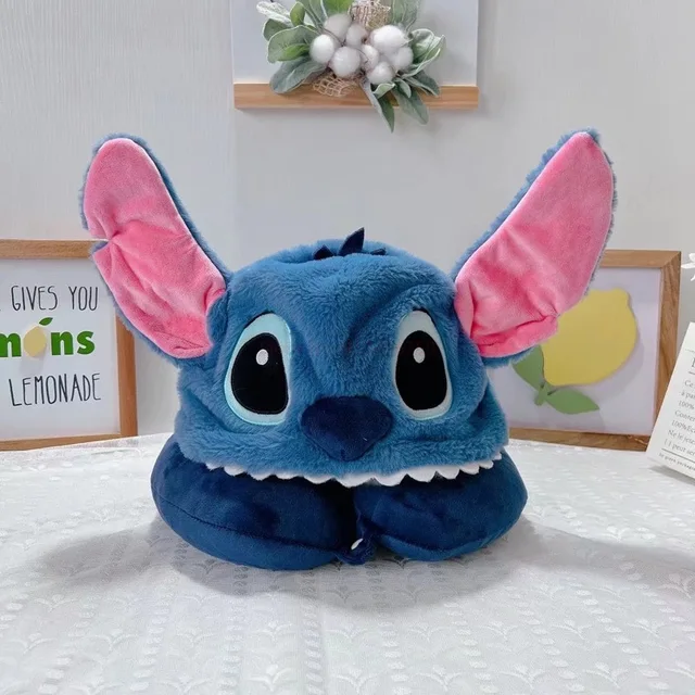 Disney Lilo And Stitch Cartoon Soft Hooded U-pillow Travel Pillow Plus Hat  Cushion Soft Nursing Adult Kids Winnie Pillow Gifts - Baby Pillows -  AliExpress