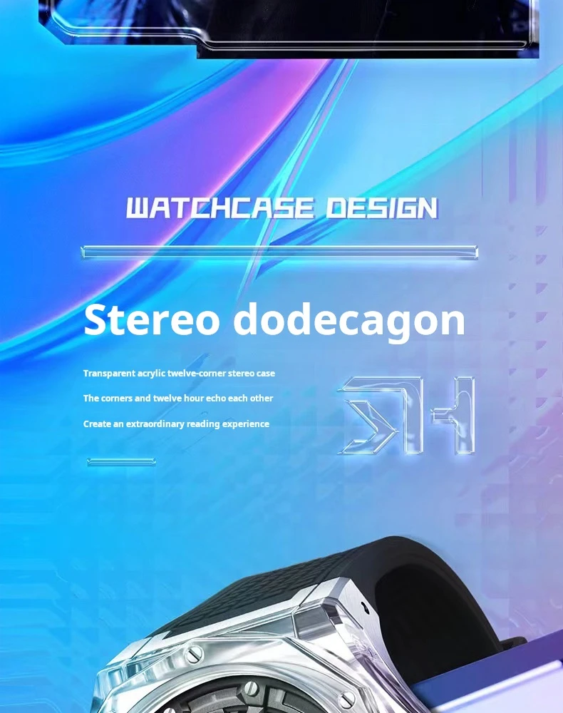 Montre mécanique de sport pour hommes de marque AILANG, bracelet en caoutchouc de luxe, étanche, aiguilles lumineuses, mode squelette, montres automatiques pour hommes_voghion.com