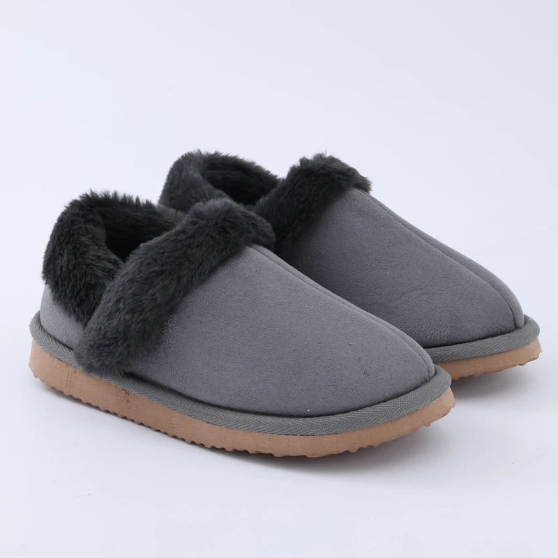 Shevalues Winter Fuzzy Damen Hausschuhe Mode Indoor Slides Slip On House Slides Pelzige warme Outdoor-Baumwollhausschuhe für Frauen – Detail 9