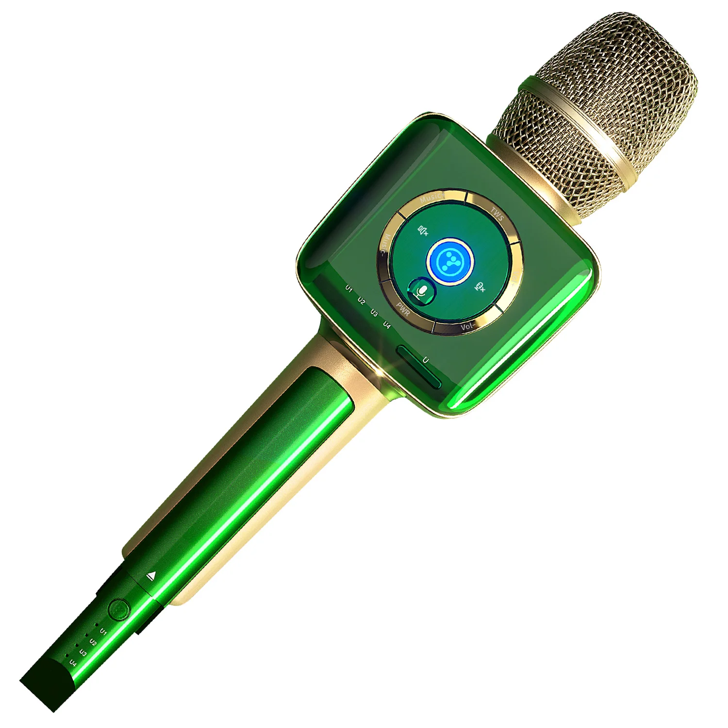 

TOSING V1 PRO Karaoke Microphone for Adults/Singer 20W Karaoke Machine,U Segment Receiver Link to Bluetooth Speaker Sing Machine