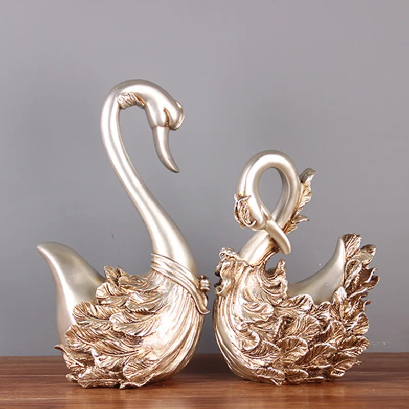 

Swan European style home furnishings living room bedroom TV cabinet porch table wine cabinet decoration