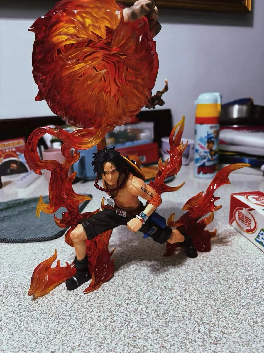 

Цельная аниме-фигурка Portgas, 26 см · d · Ace, Мультяшные Аниме периферийные игрушки, фигурки Ace, ПВХ модели, игрушки для детей, подарки