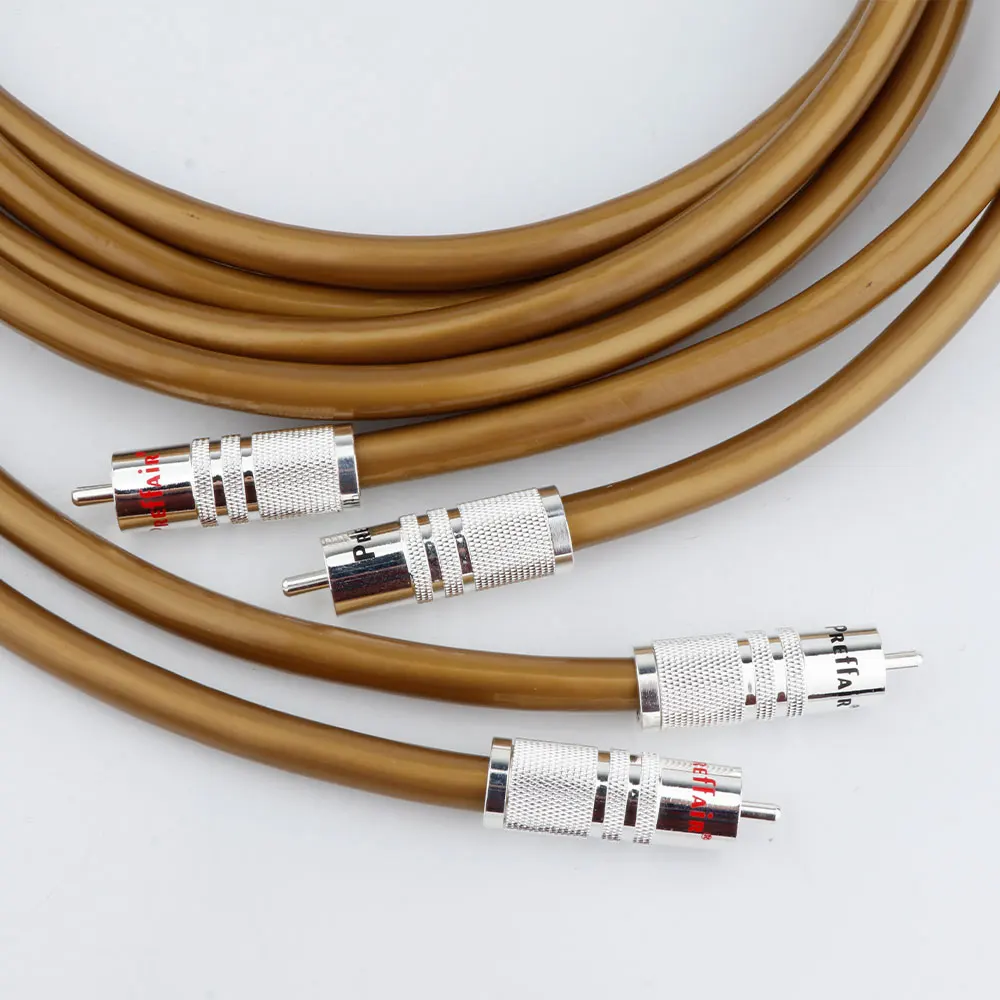 Cavo Hifi Cardas Rca Cavo Di Interconnessione Occ Hifi Rca Puro Con Spina Connettore Rca Argento