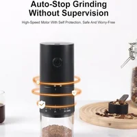 2024 New Portable Electric Coffee Grinder 38 Gears Adjustment Ceramic Filter Long Battery Life One-Button Start Bean Grinder 6