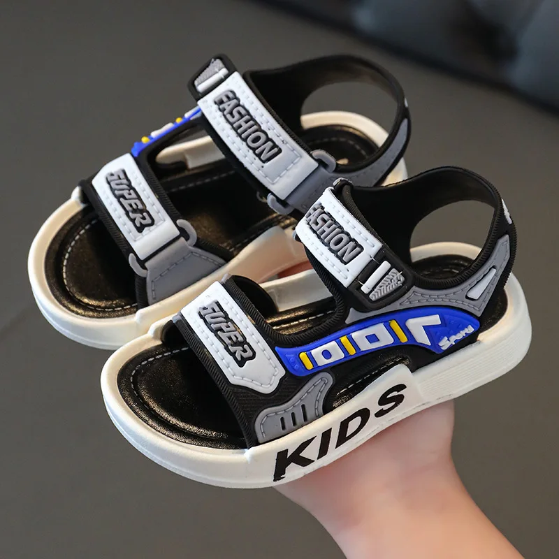 

zapatos niña Anti Slip Soft Sole Casual Beach Shoes Kid Shoes Summer Children's Sneakers 23 Boy Fashion Child Sandals sandalias