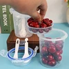 Fresh-Keeping Food Container Fruit Salad Yogurt Box Kitchen Container For Cereals Double-Layered Portable Travel Storage Jars 3