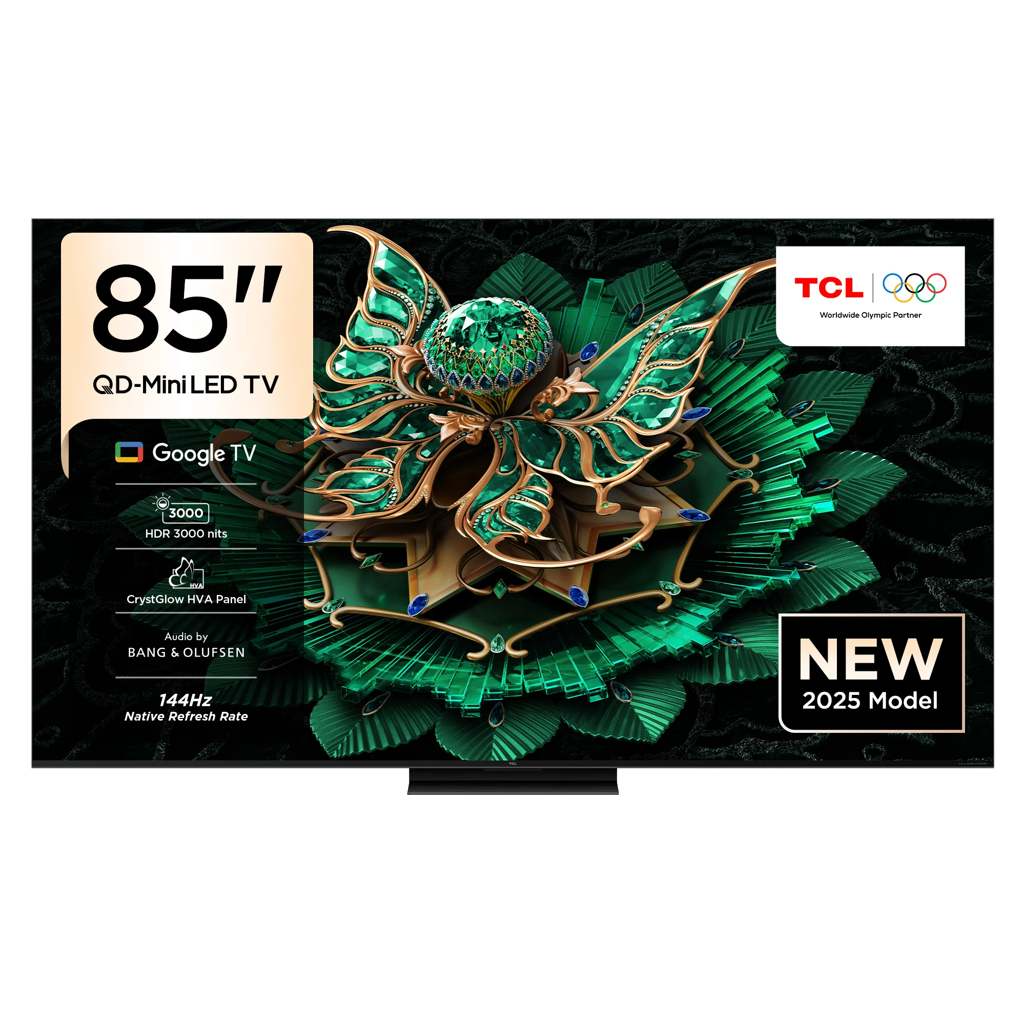 TCL C7K 65 بوصة/75 بوصة/85 بوصة QD-Mini LED 144 هر...