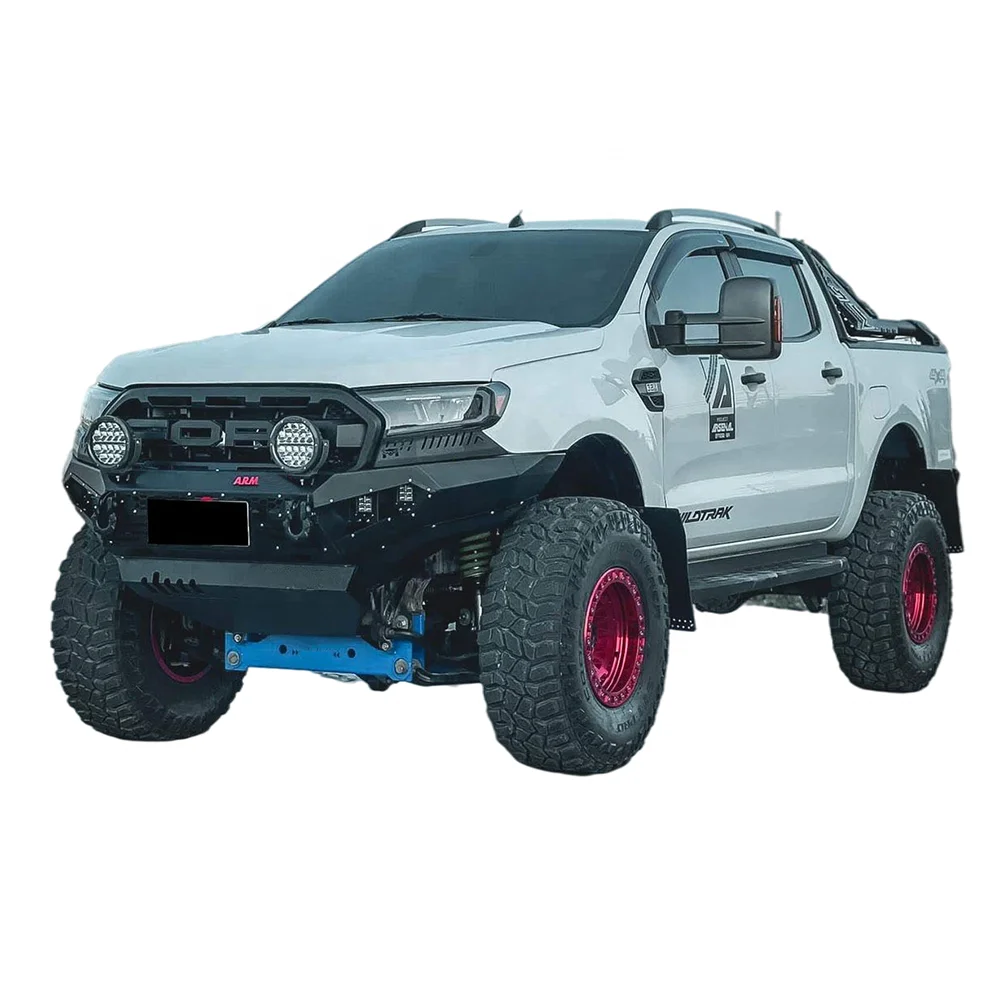 

FRONT BUMPER 2021 for F150 Toyota Tunda Steel Black Powder Color Material Origin Quality Guard High Year Product Place JIA