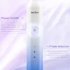 SEJOY Sonic Electric Toothbrush Rechargeable Power 8 Brush Heads 5 Modes Timer 3