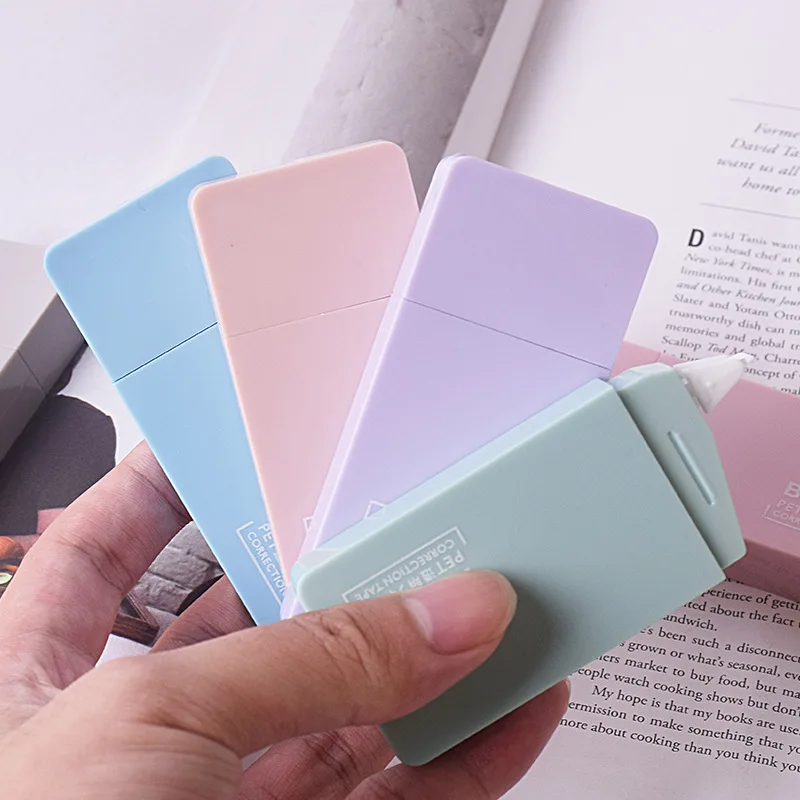 6-Piece Kawaii Correction Tape Set MultiColor Error Erasers for Students Must-Have Back to School Stationery Correction Supplies
