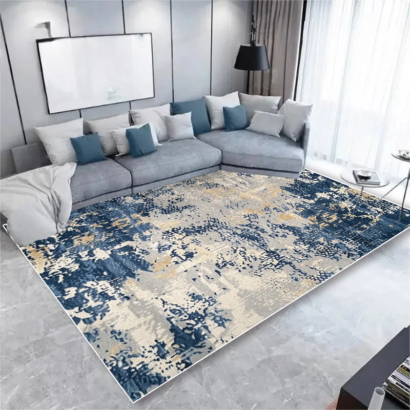 Modern Abstract Large Carpets for Living Room Rectangle Area Rugs Non-slip Bedroom Lounge Rugs Washable Kitchen Mat Customized 2