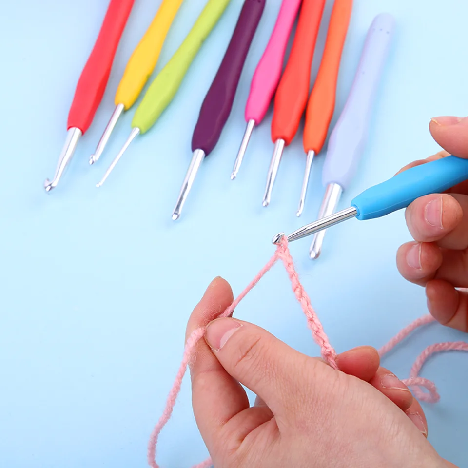 Crochet Hooks Set Needle DIY Handmade Sewing Knit Tool Accessories Sweater DIY Craft Scarf Weaving