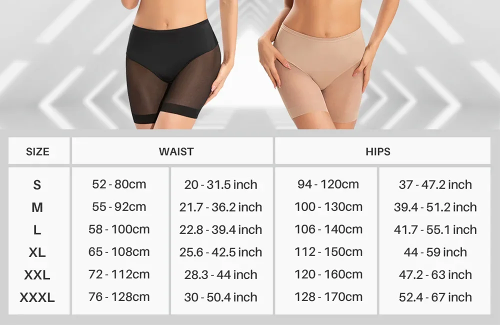 Description Picture 2 of itemWomen Slim Panties High Waist Tummy Pants Mesh Slimming Underwear Shapewear New Female Solid Color Light Body Sculpting Shaper