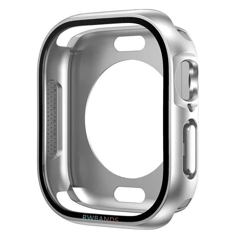 Premium Screen Protector Cover with Hard PC Front & Rear Bumper for Apple Watch Accessories