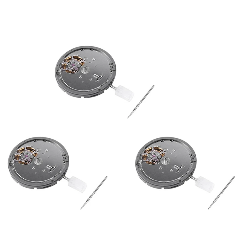 

3X NH38 NH38A Movement Mechanical Automatic Watch Movement Replacement Movement NH38 Spare Parts Accessories