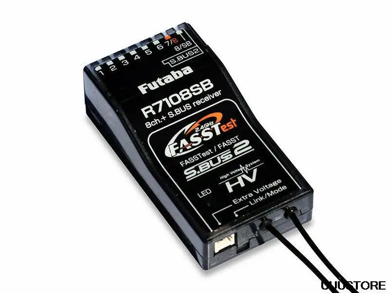 Original Futaba R7108SB 2.4Ghz S.Bus2 SBUS FASSTest Receiver 14SG/18MZ/18SZ for 16IZ transmitter RC FPV racing drone